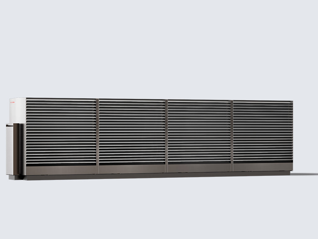 Kronoterm Adapt MAX 140 kW (R290), kleur Inox (zilver)