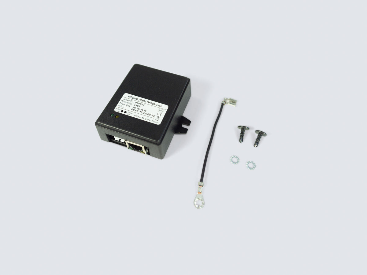 Kronoterm webmodule met kabel voor S MAX tapwaterwarmtepomp
