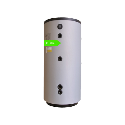 Nexus multi-energievat 1500 L staal, 1 wisselaar (CQS)