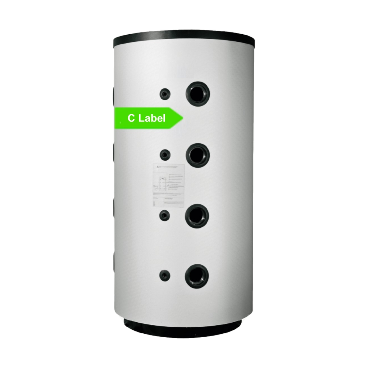 Nexus buffervat 300 L staal (P-plus)