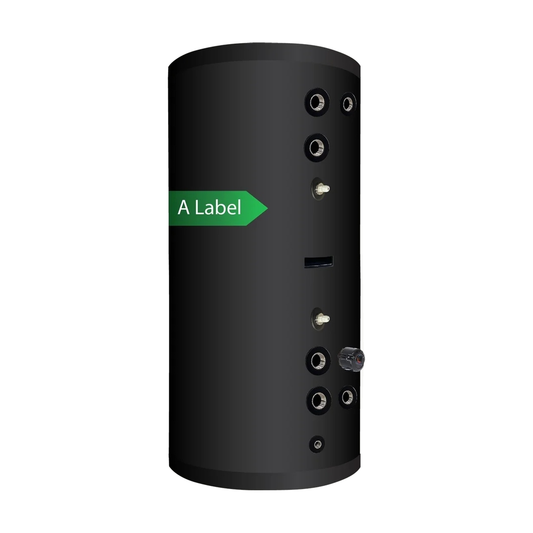 Nexus In-Line buffervat 200 L duplex, zwart
