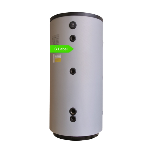Nexus multi-energievat 1000 L staal, 1 wisselaar (CQS)
