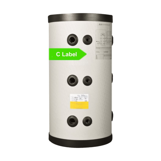 Nexus buffervat 100 L staal (P-plus)