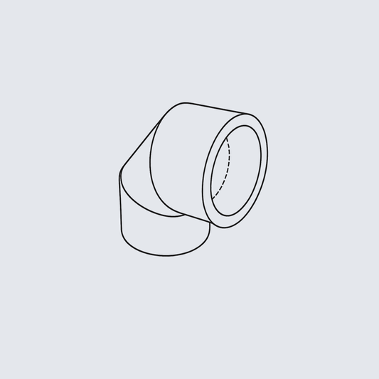 Kronoterm bocht ventilatie 90°