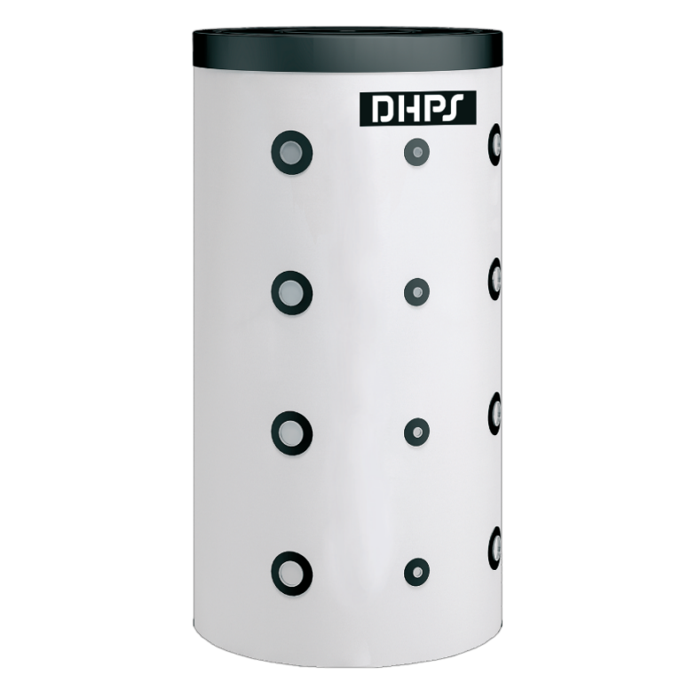DHPS buffervat 300 L staal met spiraal