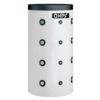 DHPS buffervat 300 L staal met spiraal