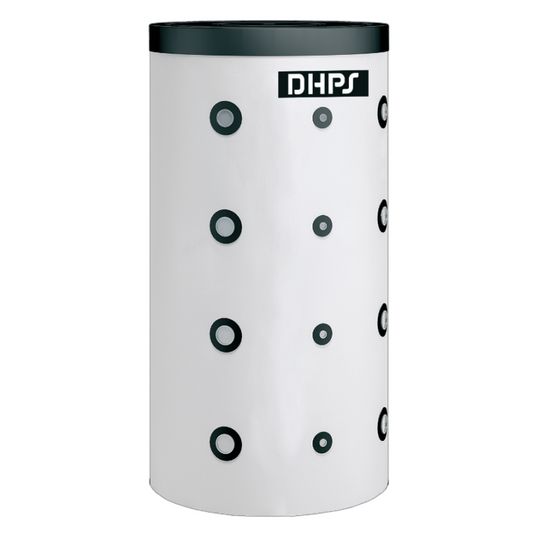 DHPS buffervat 300 L staal met spiraal