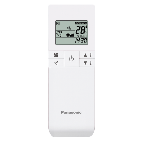 Panasonic bediening airco infrarood