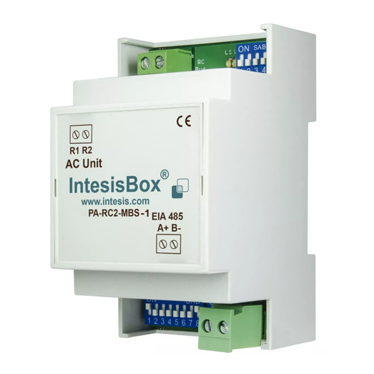 Interface voor PACi binnenunit Modbus RTU