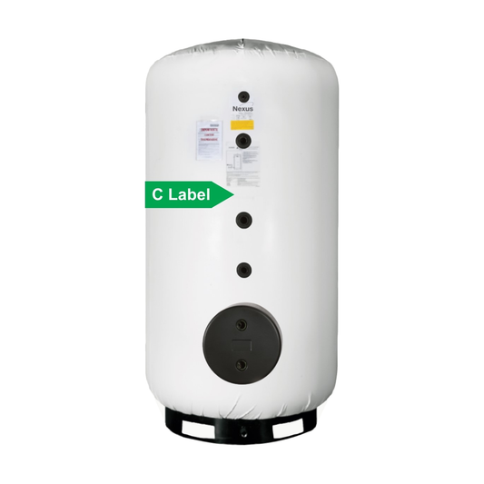 Nexus boiler 1500 L geëmailleerd, 1 uitwisselbare wisselaar (BF1)