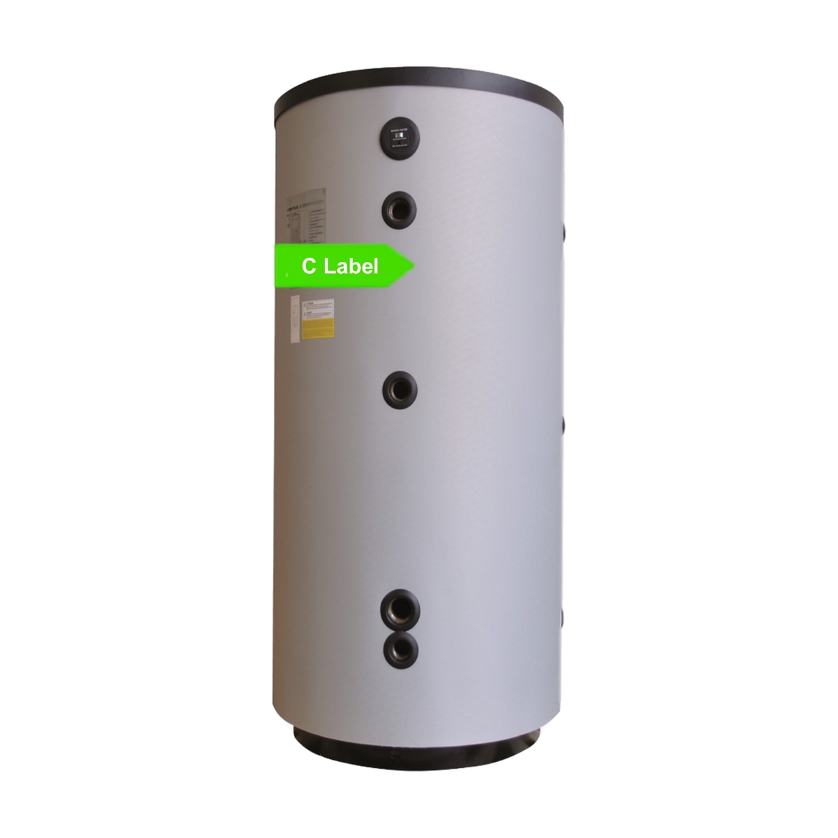 Nexus multi-energievat 800 L staal, 1 wisselaar (CQS)