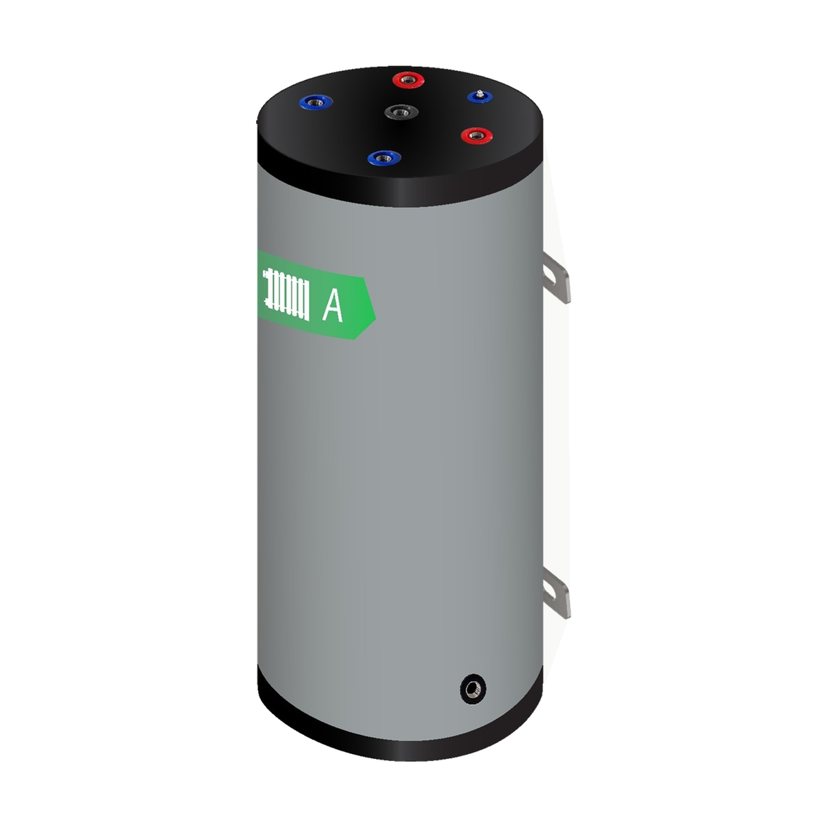 Nexus boiler 80 L duplex, wandmodel