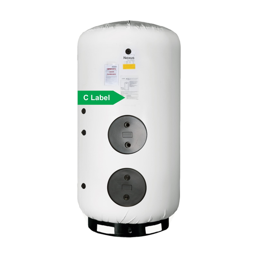 Nexus boiler 5000 L geëmailleerd, 2 uitwisselbare wisselaars (BF2)