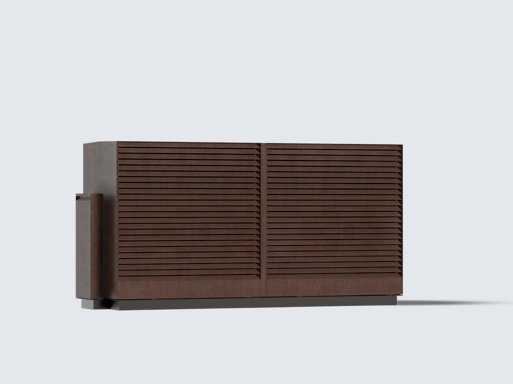 Kronoterm Adapt MAX 70 kW (R290), kleur Corten (cortenstaal)