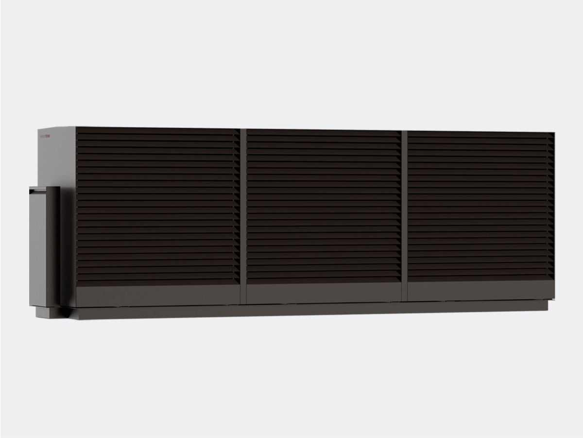 Kronoterm Adapt MAX 105 kW (R290), kleur Nero (grijsbruin)