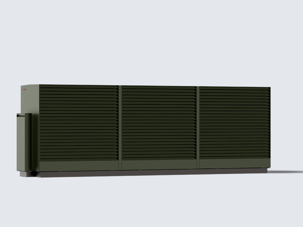 Kronoterm Adapt MAX 105 kW (R290), kleur Olio (groen)