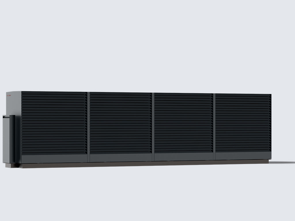 Kronoterm Adapt MAX 140 kW (R290), kleur Anthracite (antracietgrijs)