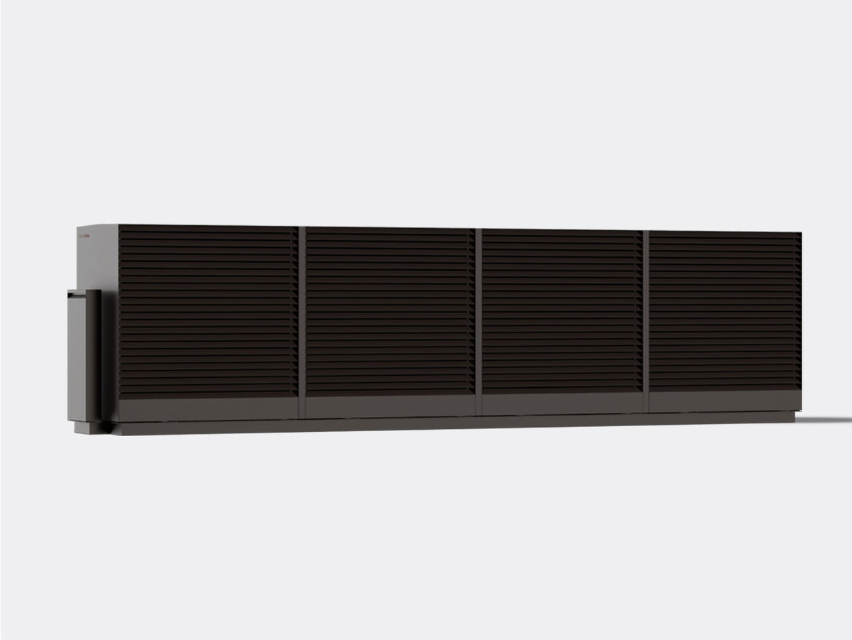 Kronoterm Adapt MAX 140 kW (R290), kleur Nero (grijsbruin)
