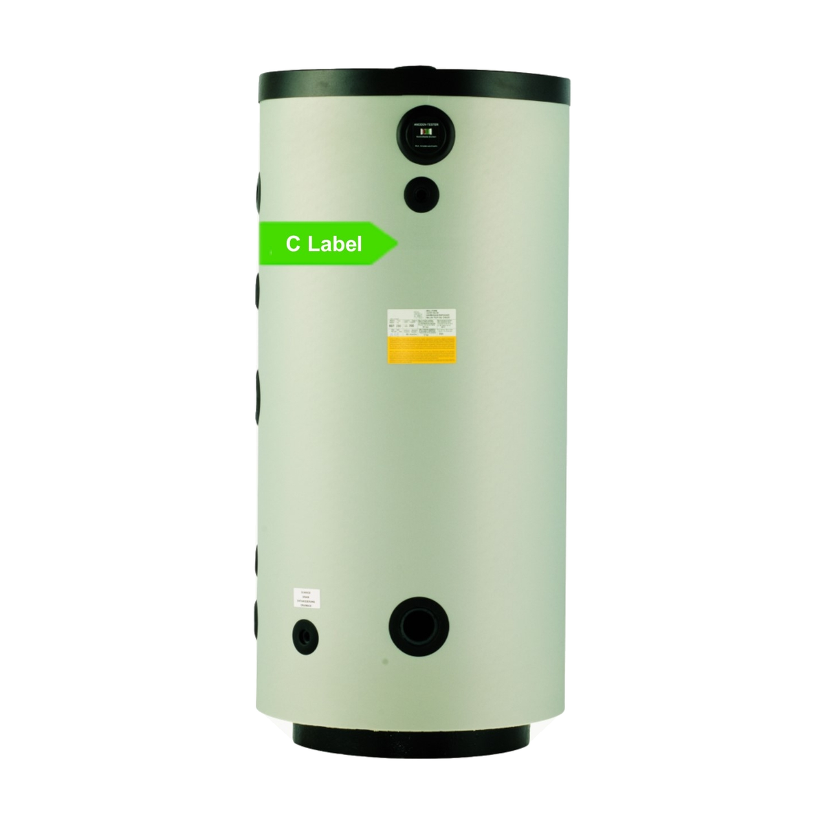 Nexus boiler 800 L geëmailleerd, 2 spiralen