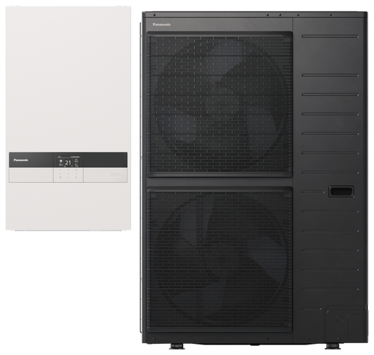 Panasonic K-serie T-CAP 9 kW 3 fase (R32) + Bi-bloc
