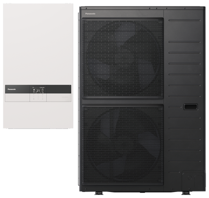 Panasonic K-serie T-CAP 12 kW 3 fase (R32) + Bi-bloc