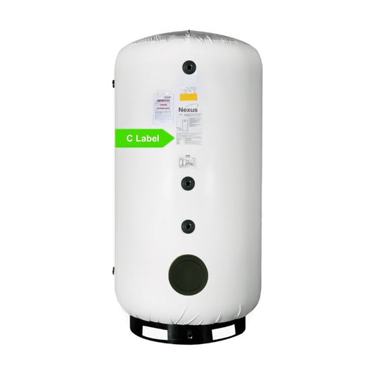 Nexus boiler 1500 L geëmailleerd, 1 spiraal, met flens