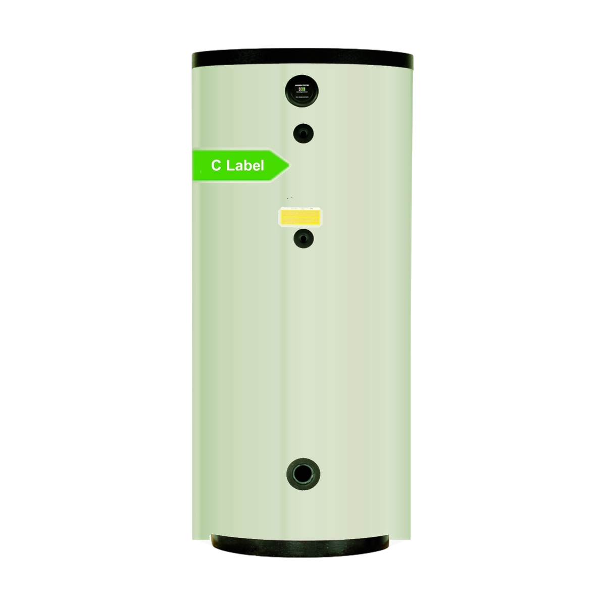 Nexus boiler 1000 L geëmailleerd, 1 spiraal, met flens