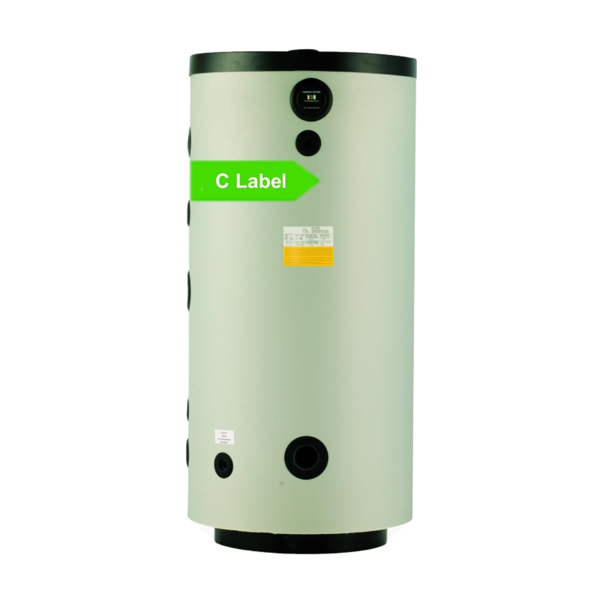 Nexus boiler 200 L geëmailleerd, 2 spiralen